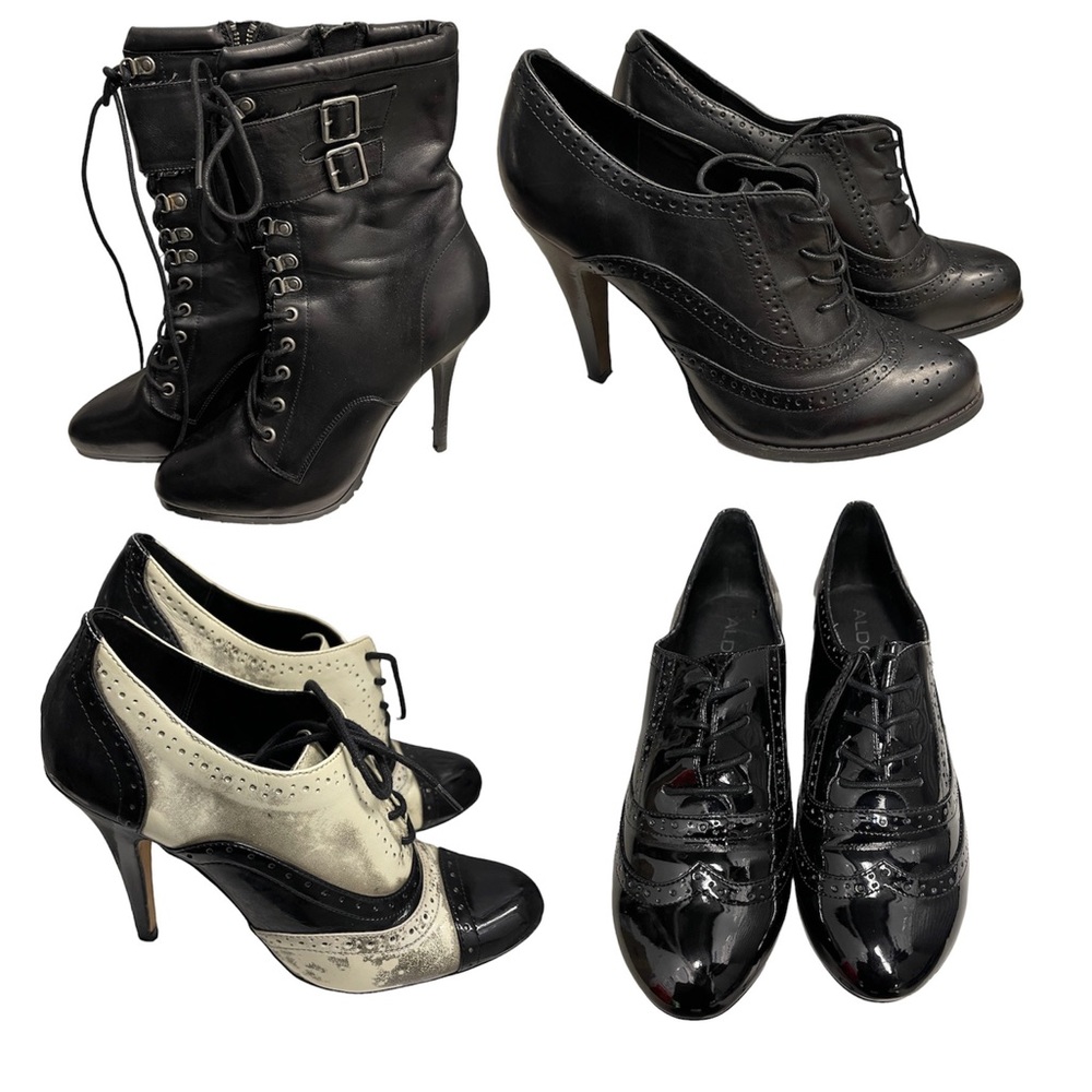 Lot of 4 Aldo Shoes / Boots size 9 and 10 Great Condition